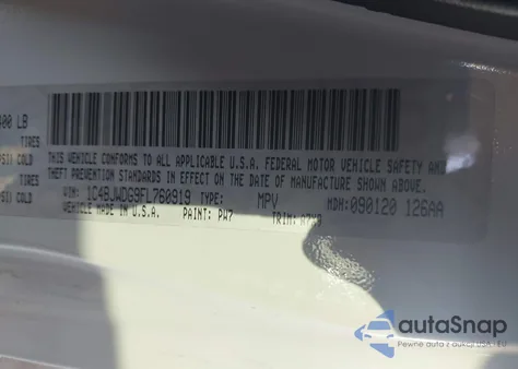 2015 Jeep Wrangler Unlimited Sport from USA, damaged, VIN 1C4BJWDG9FL760919